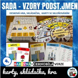 SADA - Vzory podstatných jmen