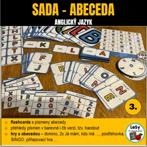 AJ SADA - abeceda a hry s abecedou