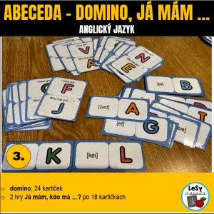 AJ abeceda - domino, já mám ...