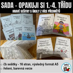 SADA - Hravé opakovací sešitky