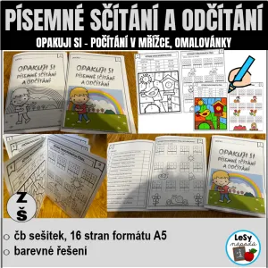 Opakuji si - písemné sčítání a odčítání