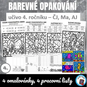 Barevné opakování pro čtvrťáky