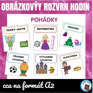 Rozvrh hodin - pohádky