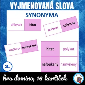 Vyjmenovaná slova - synonyma