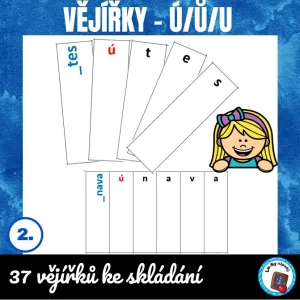 Vějířky - u/ú/ů