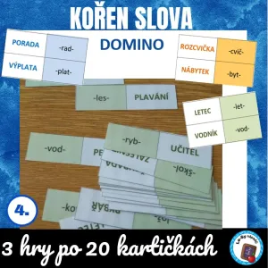 Kořen slova - domino