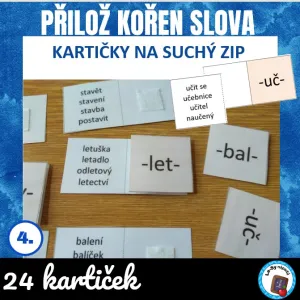 Stavba slova - přilož kořen