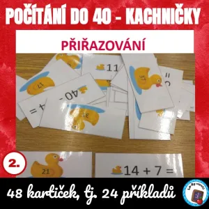 Počítání do 40 - kachničky
