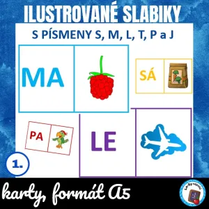 Ilustrované slabiky, formát A5