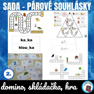 VELKÁ SADA - párové souhlásky