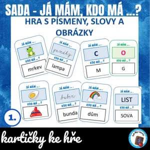 SADA - Já mám, kdo má - pro prvňáky