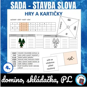 SADA - stavba slova