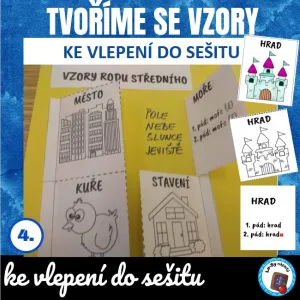 Tvoříme se vzory podst. jmen