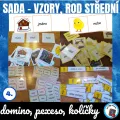 SADA - Vzory podst. jmen, rod střední