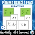 Písmena tiskací a psací, náhled 1