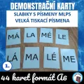 Demonstrační karty k ŽA velká tiskací písmena - zdarma, náhled 1