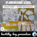 VÝBĚR MATERIÁLŮ  - vyjmenovaná slova