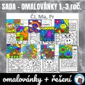 Omalovánky pro 1. - 3. ročník