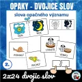 Opaky - dvojice slov