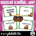 Kouzelná slovíčka - sovy