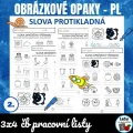 Obrázkové opaky - pracovní listy