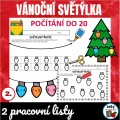Vánoční světelný řetěz - zdarma, náhled 1