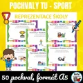 Pochvaly třídního učitele za sport, náhled 1