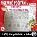 Písemné počítání s klaunem, náhled 1