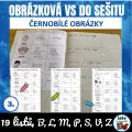 Obrázková vyjmenovaná slova do sešitu, náhled 1