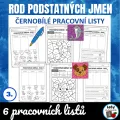 Podstatná jména - rod podstatných jmen PL