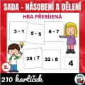 SADA - Násobení a dělení, přebíjená 