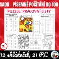 SADA - písemné počítání do 100