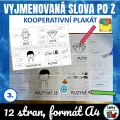 Vyjmenovaná slova po Z - kooperativní plakát, zdarma