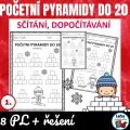 Početní pyramidy do 20 PL, náhled 1