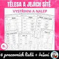 Tělesa a jejich sítě - vystřihni a nalep