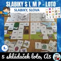Slabiky S L M P - loto, náhled 1