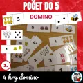 Počet do 5 - domino