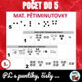 Počet do 5 - matematické pětiminutovky