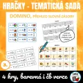 AJ Obrázkové domino - hračky
