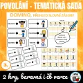 AJ Obrázkové domino - povolání