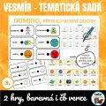 AJ Obrázkové domino - vesmír