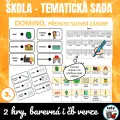 AJ Obrázkové domino - škola