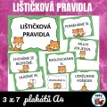 Lištičková pravidla třídy