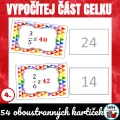 Zlomky - vypočítej část celku, náhled 1