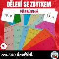 Dělení se zbytkem i bez - hra přebíjená 