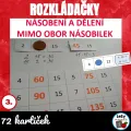Násobení a dělení mimo obor násobilek - rozkládačky, náhled 1