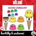 Dělení -  sestav zmrzliny, náhled 1