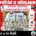 Počítání se sněhulákem, náhled 1