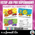 Vstup jen pro superhrdiny - plakáty, zdarma