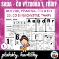 SADA - černobílé plakáty pro 1. třídu